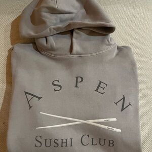 Aspen Sushi Club Nobu x Stampd grey fog